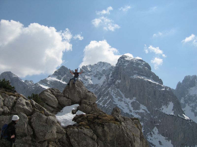 2009-04-13 Stripsenkopf (30) Der wilde Kaiser ...